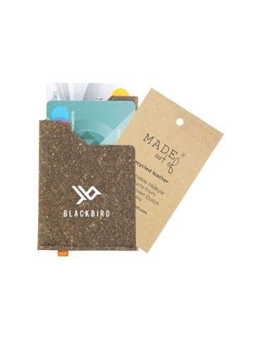 Recycled Leather Cardholder porte-cartes