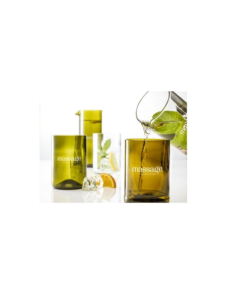Rebottled® Tumbler 400 ml verre de boire