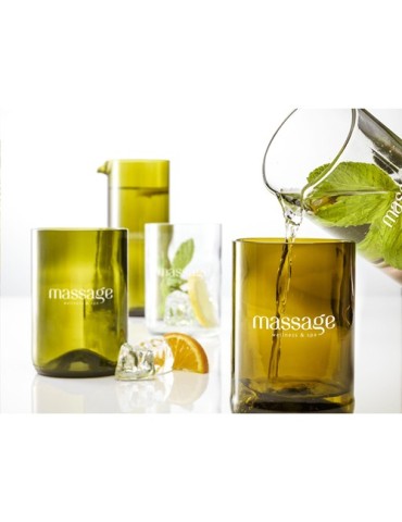 Rebottled® Tumbler 400 ml verre de boire
