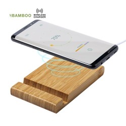 Chargeur Éco-responsable Pratique Personnalisé Vartol Matières : bambou