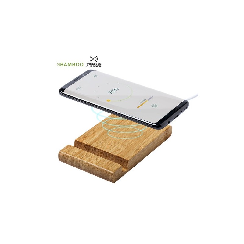 Chargeur Éco-responsable Pratique Personnalisé Vartol Matières : bambou