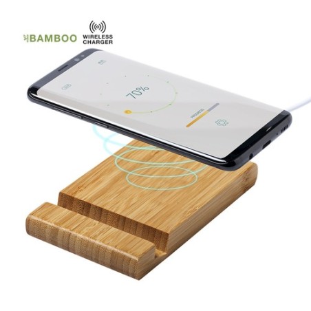 Chargeur Éco-responsable Pratique Personnalisé Vartol Matières : bambou
