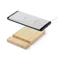 Chargeur Éco-responsable Pratique Personnalisé Vartol Matières : bambou cadeau entreprise pas cher