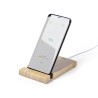 Chargeur Éco-responsable Pratique Personnalisé Vartol Matières : bambou marquage laser ultra précis