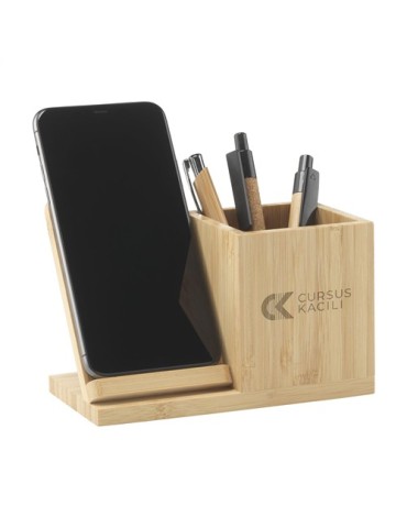 Bamboo Boss 15W support de charge/porte-stylo 2