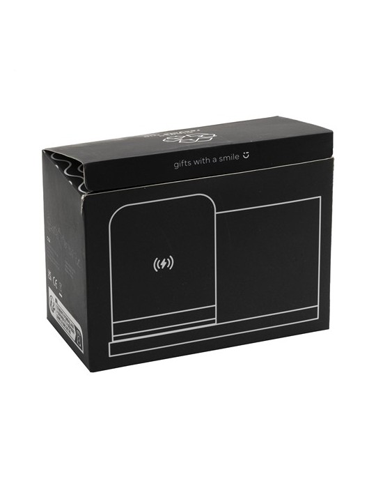 Bamboo Boss 15W support de charge/porte-stylo