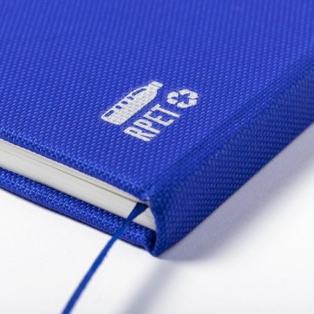 Bloc Notes Éco-responsable Personnalisé de Meivax Couleurs : noir Matières : polyester recyclé personnalisation sur mesure