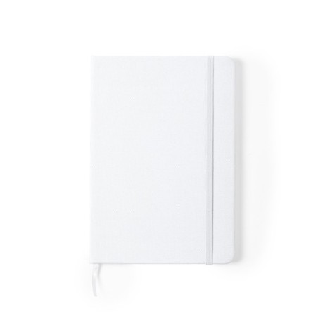 Bloc Notes Éco-responsable Personnalisé de Meivax Couleurs : noir Matières : polyester recyclé accessoire événementiel unique