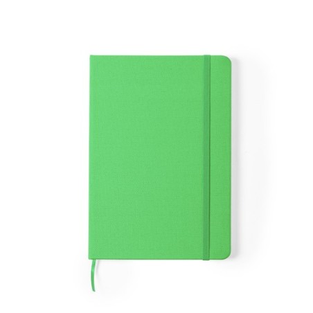 Bloc Notes Éco-responsable Personnalisé de Meivax Couleurs : noir Matières : polyester recyclé goodies publicitaire durable
