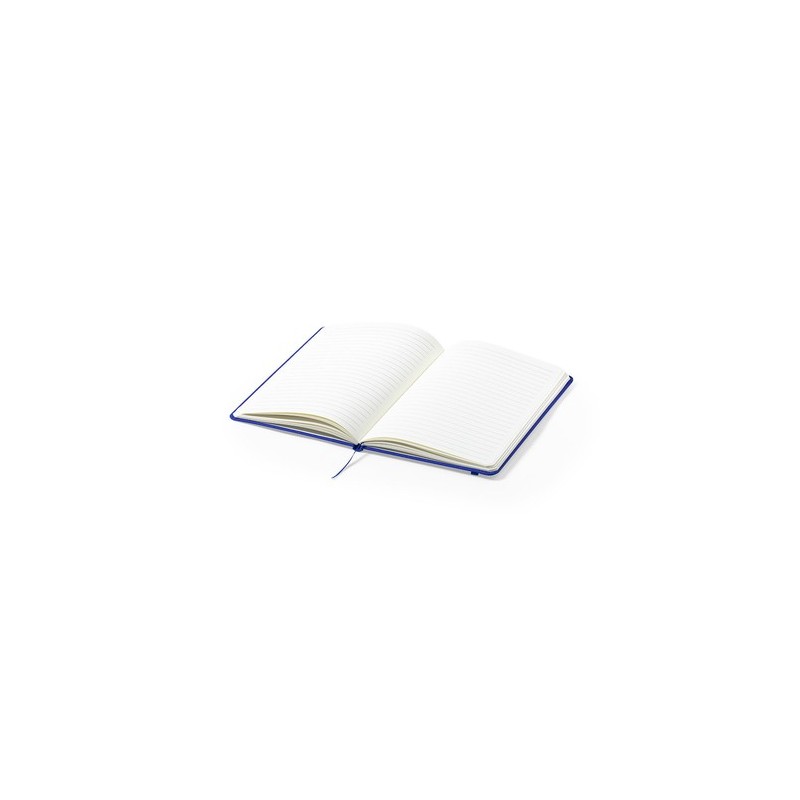 Bloc Notes Éco-responsable Personnalisé de Meivax Couleurs : bleu Matières : polyester recyclé objet promo petit budget