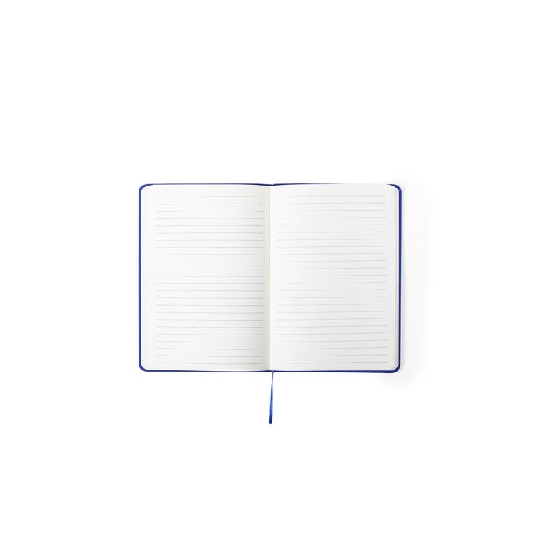 Bloc Notes Éco-responsable Personnalisé de Meivax Couleurs : bleu Matières : polyester recyclé objet promotionnel éco-responsabl
