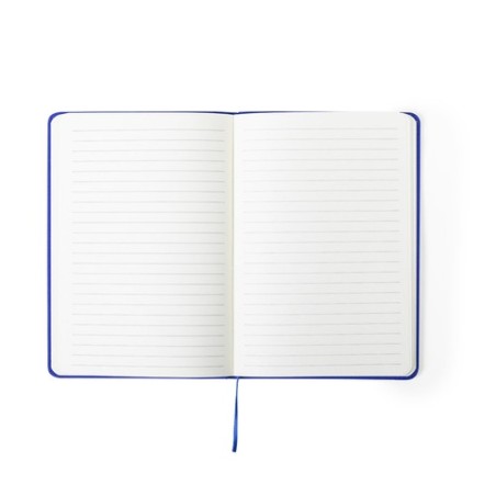 Bloc Notes Éco-responsable Personnalisé de Meivax Couleurs : bleu Matières : polyester recyclé objet promotionnel éco-responsabl