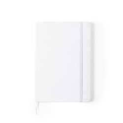 Bloc Notes Éco-responsable Personnalisé de Meivax Couleurs : bleu Matières : polyester recyclé objet publicitaire robuste