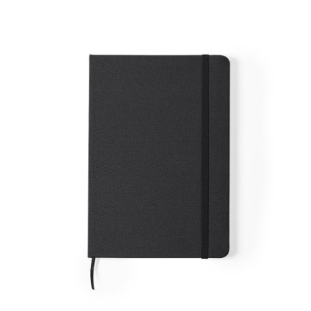 Bloc Notes Éco-responsable Personnalisé de Meivax Couleurs : bleu Matières : polyester recyclé personnalisation sur mesure