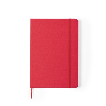 Bloc Notes Éco-responsable Personnalisé de Meivax Couleurs : bleu Matières : polyester recyclé cadeau entreprise pas cher