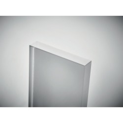 Cadre trophée en cristal personnalisé - Cadeau d'entreprise BLO Matières : verre Couleurs : transparent objet promotionnel éco-r