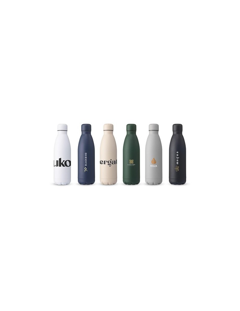 Topflask Premium RCS Recycled Steel 500 ml bouteille