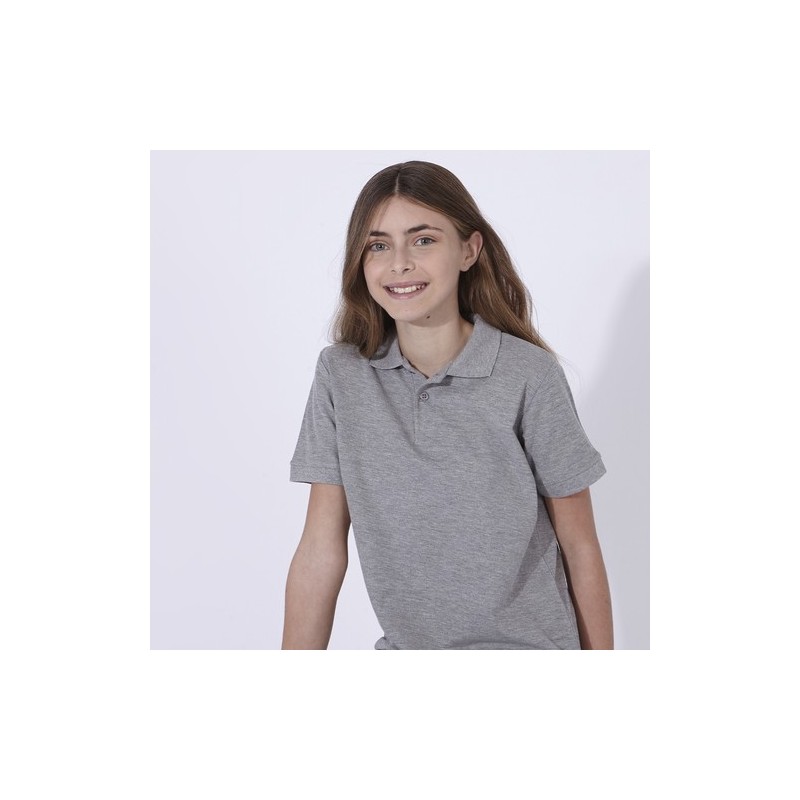 Polo Enfant Couleur Personnalisé YPS180 "keya" Matières : coton Taille textile : XS Couleurs : bleu marine foncé goodies publici