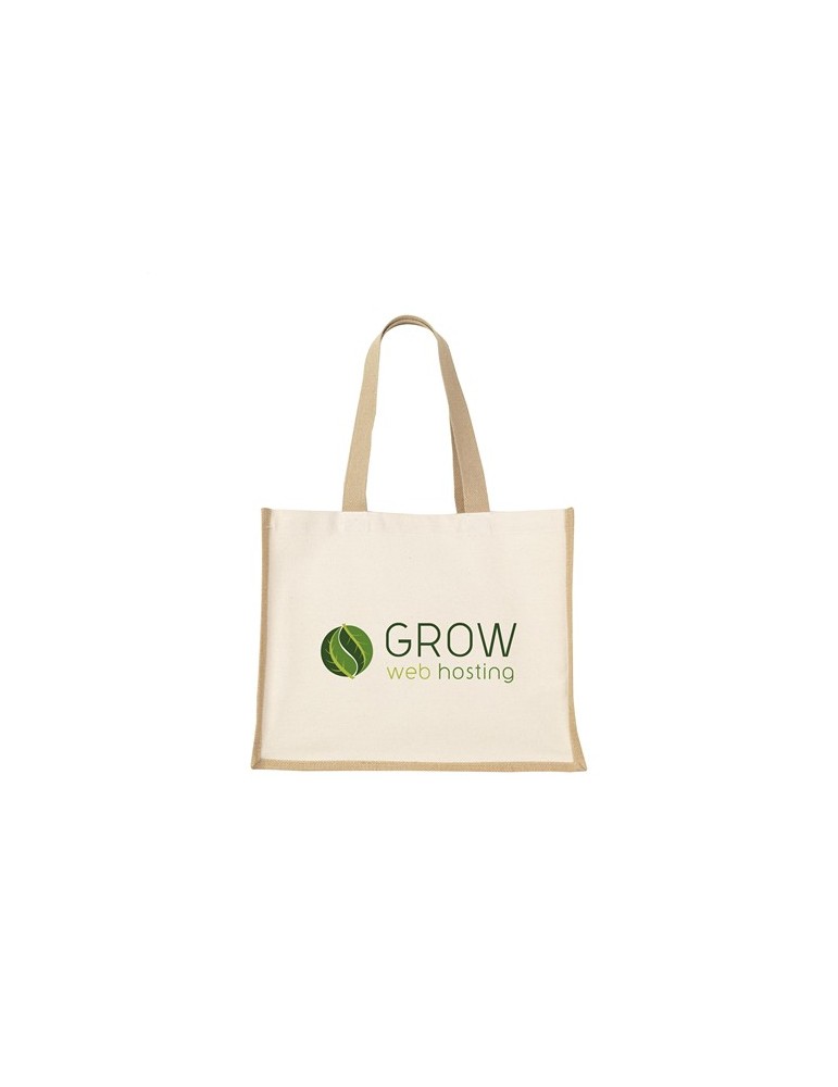 Jute Canvas Shopper (320 g/m²) sac shopping