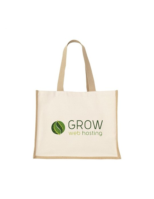 Jute Canvas Shopper (320 g/m²) sac shopping