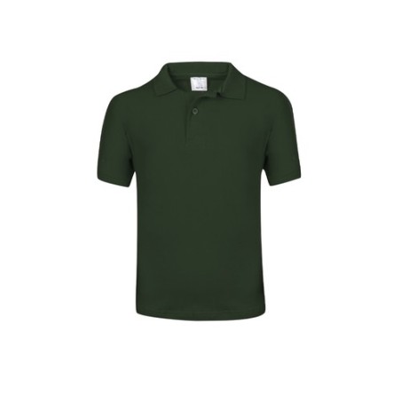 Polo Enfant Couleur Personnalisé YPS180 "keya" Matières : coton Taille textile : L Couleurs : vert personnalisation rapide en Fr