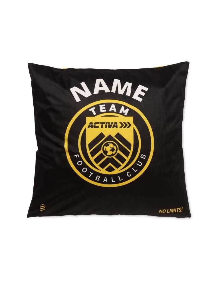 Housse de coussin carrée personnalisée en velours - Goodies Pub France