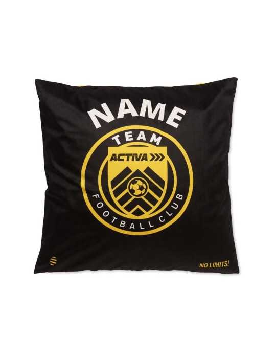 Housse de coussin carrée personnalisée en velours - Goodies Pub France