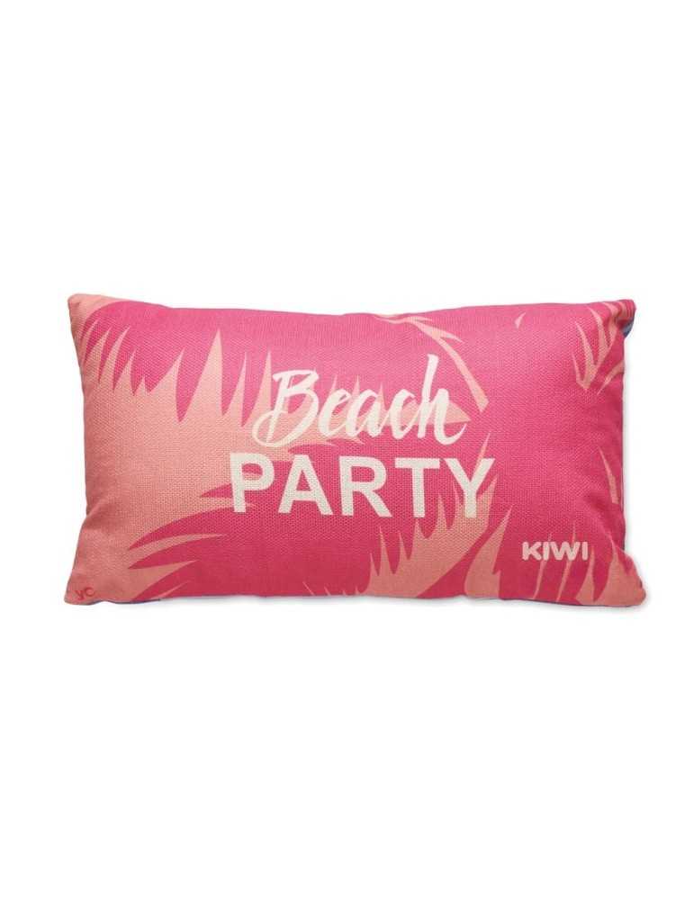Housse de coussin effet lin personnalisée - Goodies Pub France