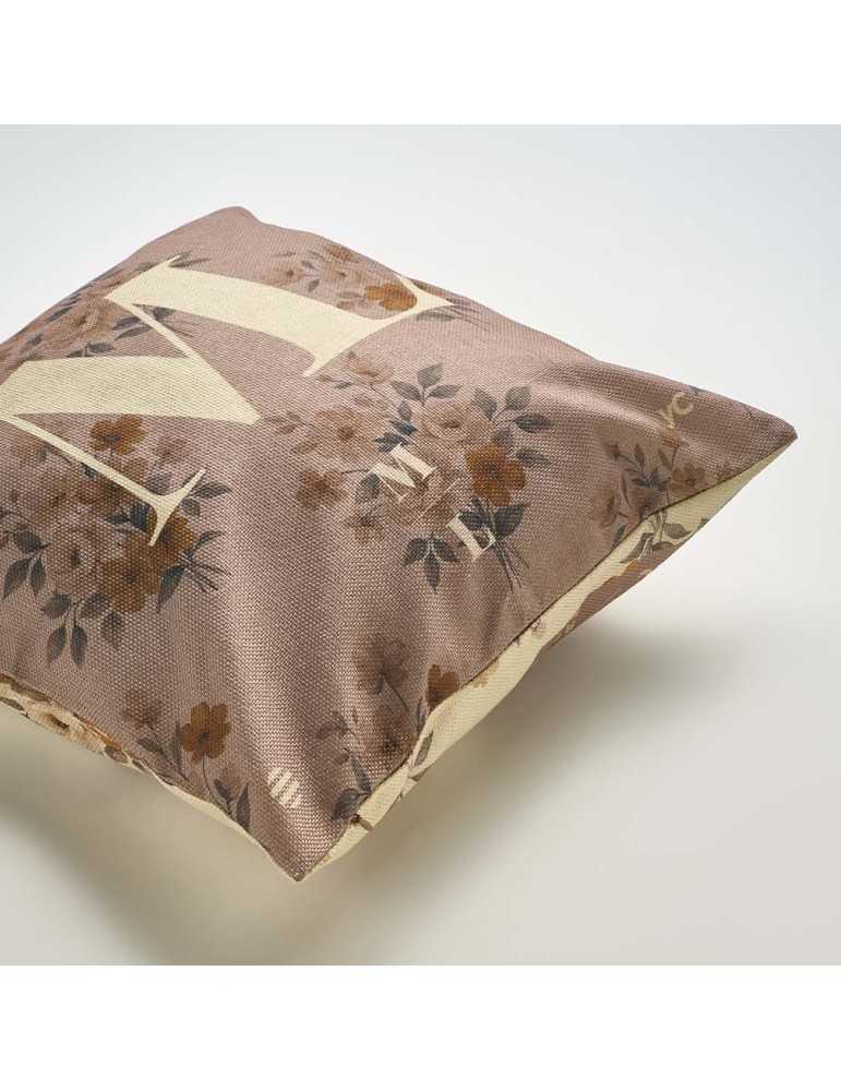 Coussin carré personnalisé effet lin - Goodies Pub France