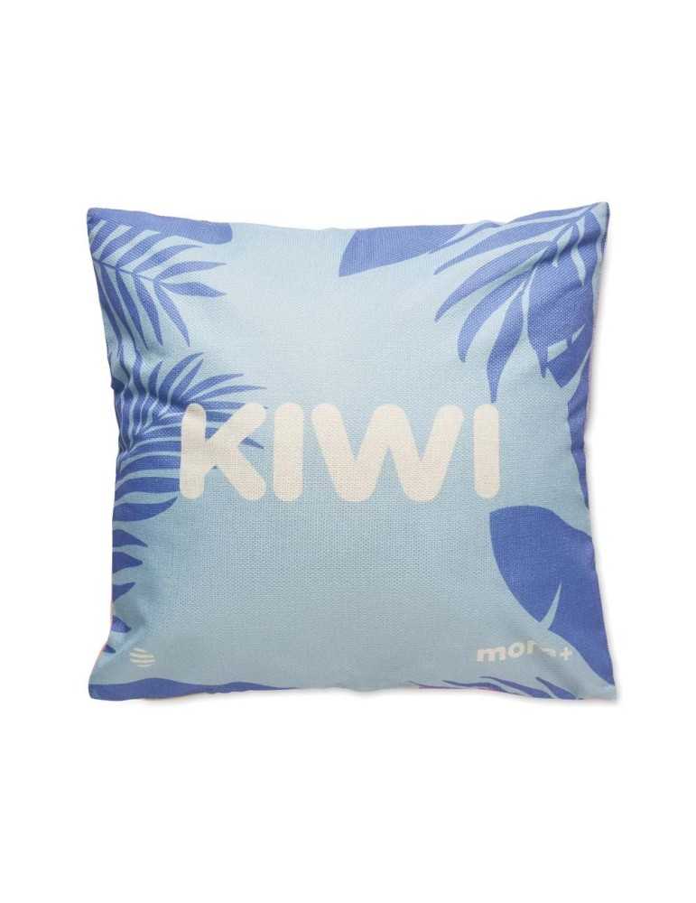 Coussin carré personnalisé effet lin - Goodies Pub France