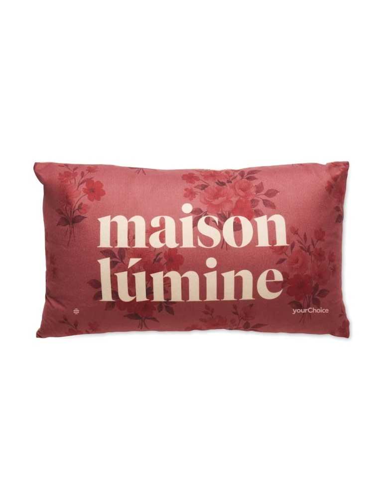 Coussin 100% personnalisable avec garnissage - Goodies Pub France