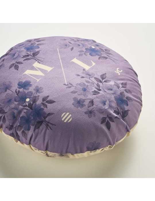 Coussin rond personnalisé avec garnissage - Goodies Pub France