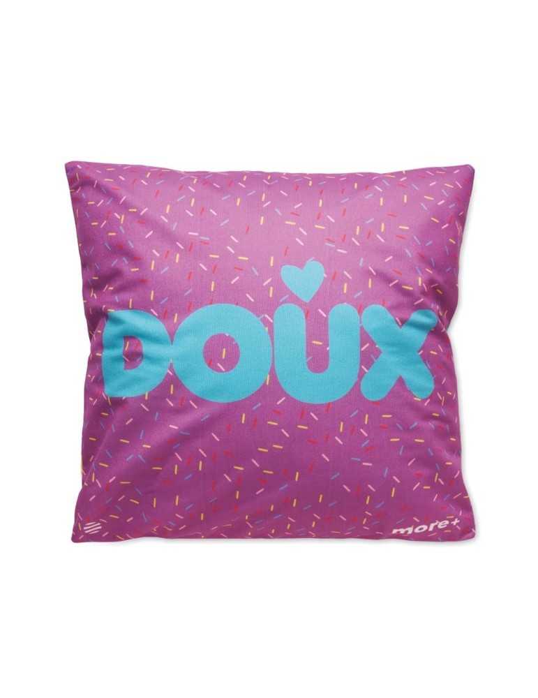 Coussin carré personnalisé avec garnissage - Goodies Pub France