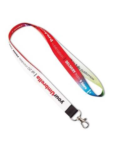Lanière publicitaire 100% personnalisable - Goodies Pub France