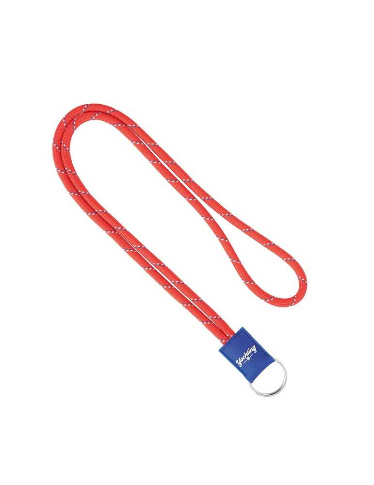 Lanière publicitaire avec badge PVC - Goodies Pub France