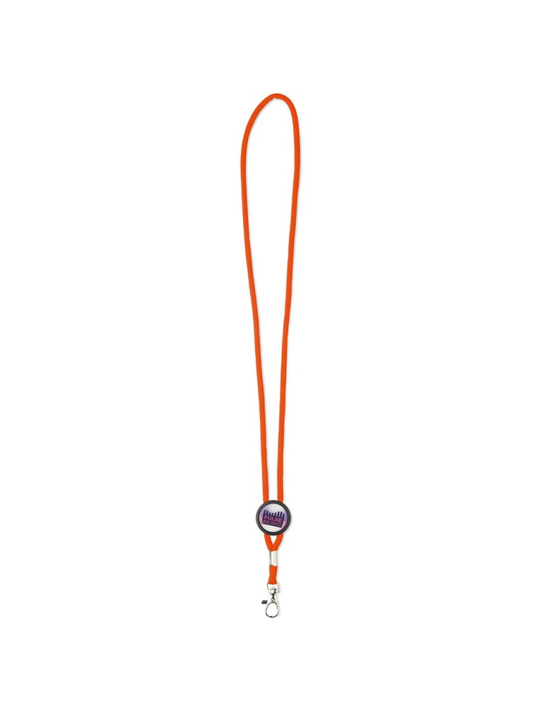 Lanyard personnalisé avec curseur bombé sur mesure - Goodies Pub France