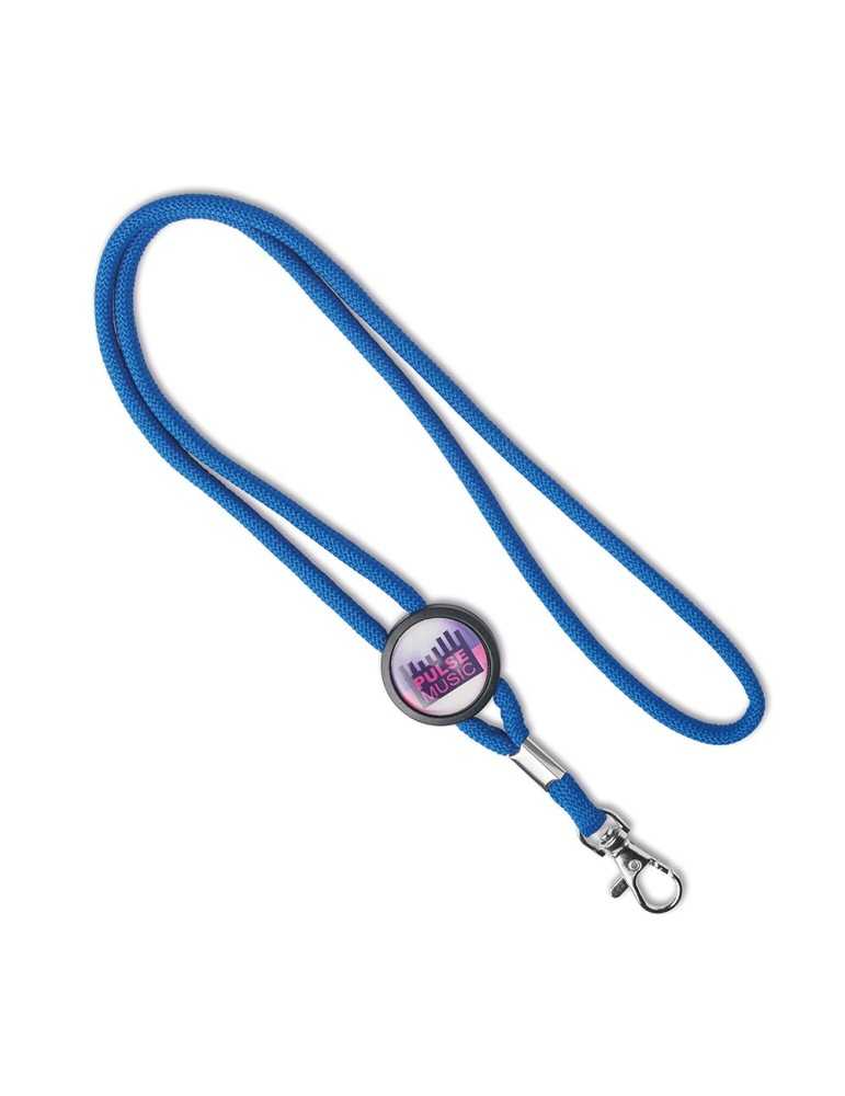 Lanyard personnalisé avec curseur bombé sur mesure - Goodies Pub France