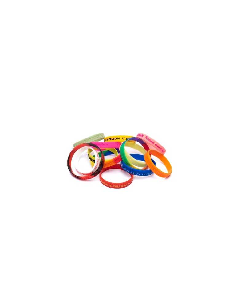 Bracelet en silicone 100% personnalisable - Goodies Pub France