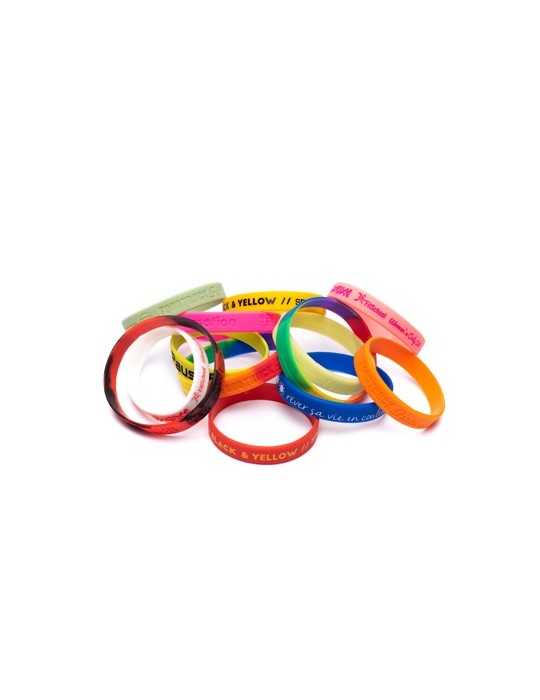 Bracelet en silicone 100% personnalisable - Goodies Pub France
