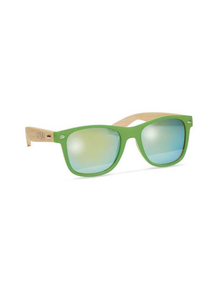 Lunettes de soleil personnalisées PC & bambou - Goodies Pub France