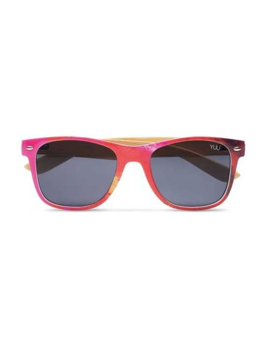 Lunettes de soleil personnalisées PC & bambou - Goodies Pub France