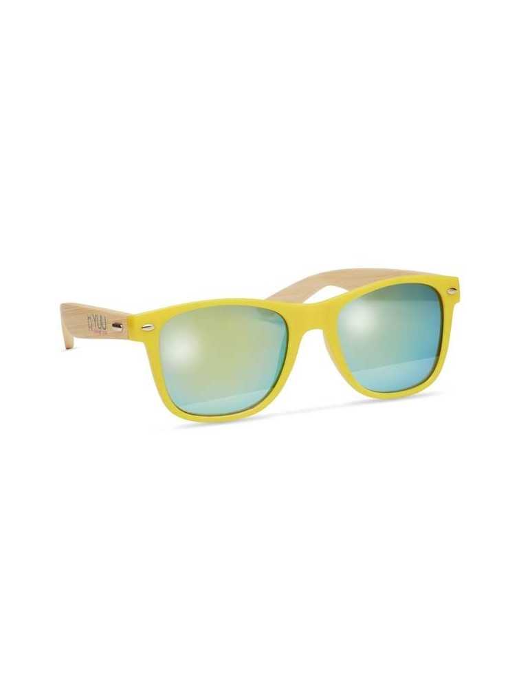 Lunettes de soleil personnalisées PC & bambou - Goodies Pub France