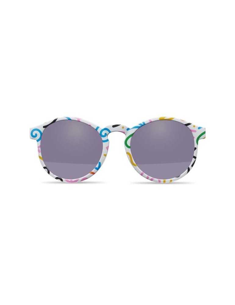 Lunettes de soleil rondes personnalisées UV400 - Goodies Pub France