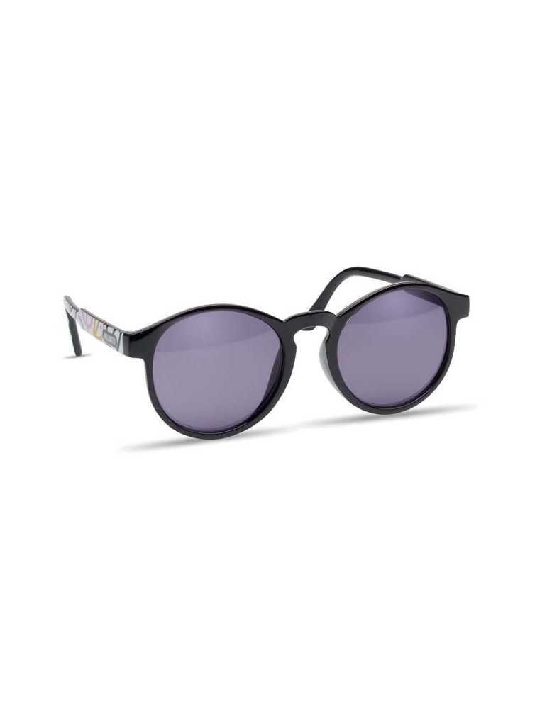 Lunettes de soleil rondes personnalisées UV400 - Goodies Pub France