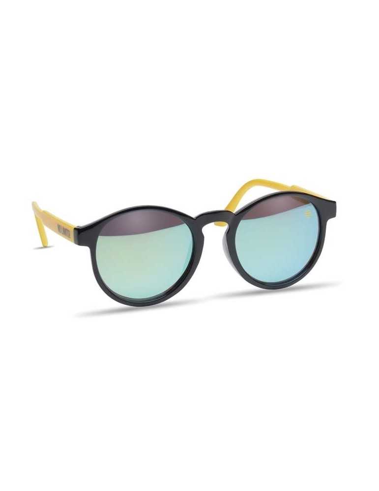 Lunettes de soleil rondes personnalisées UV400 - Goodies Pub France