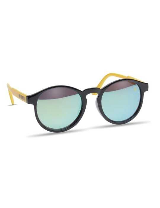 Lunettes de soleil rondes personnalisées UV400 - Goodies Pub France