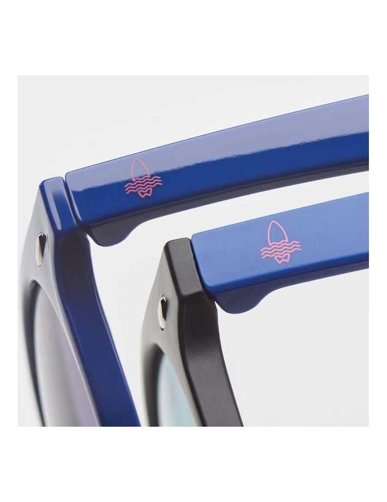 Lunettes de soleil rondes personnalisées en rPET UV400 - Goodies Pub France