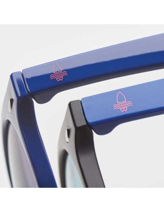 Lunettes de soleil rondes personnalisées en rPET UV400 - Goodies Pub France
