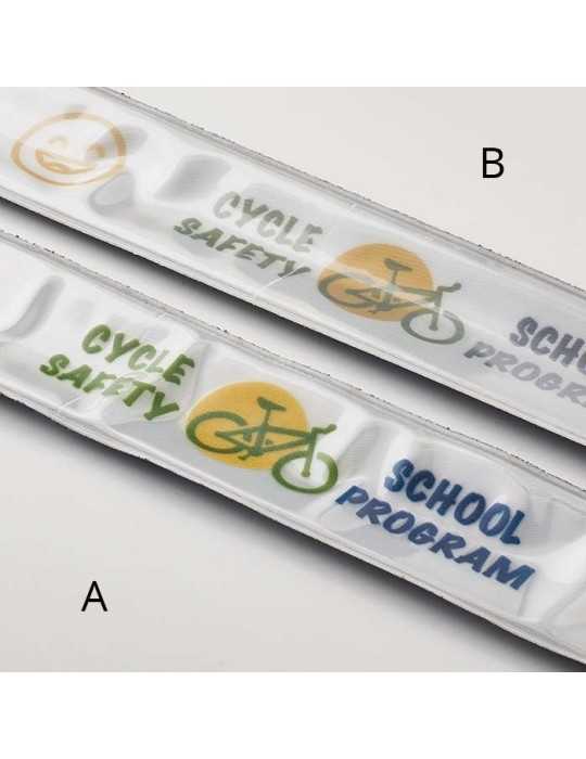 Bracelet slap personnalisé néon - Goodies Pub France