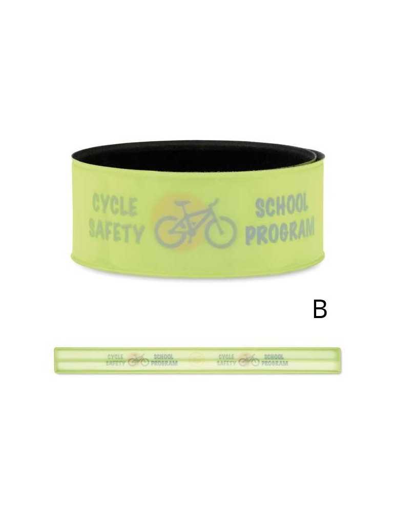 Bracelet slap personnalisé néon - Goodies Pub France